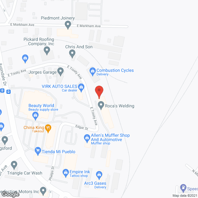K and K Family Care Home in google map