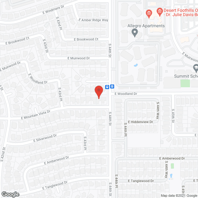 Sapphire Care Home in google map