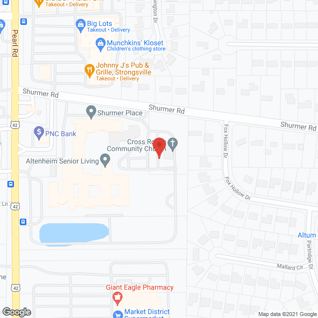 Shurmer Place Memory Care and Assisted Living in google map