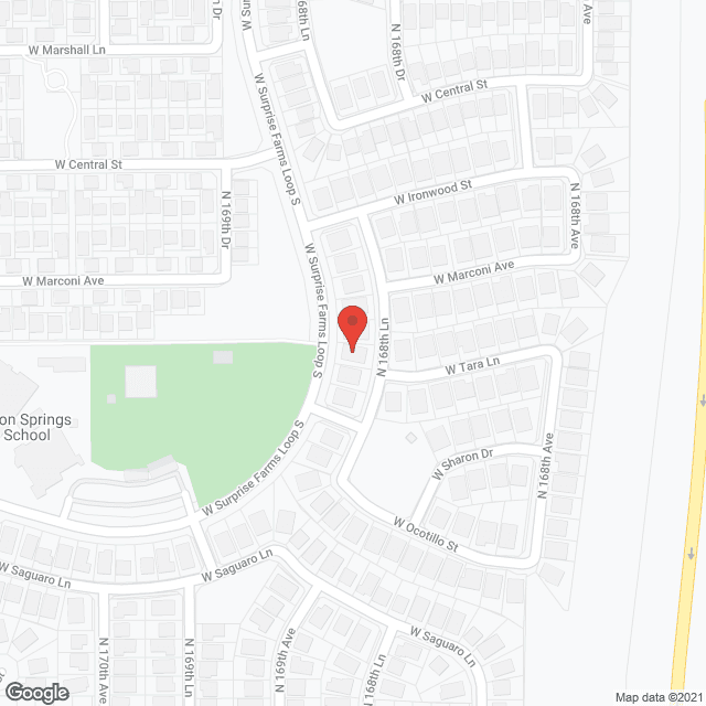 Golden Care Assisted Living in google map