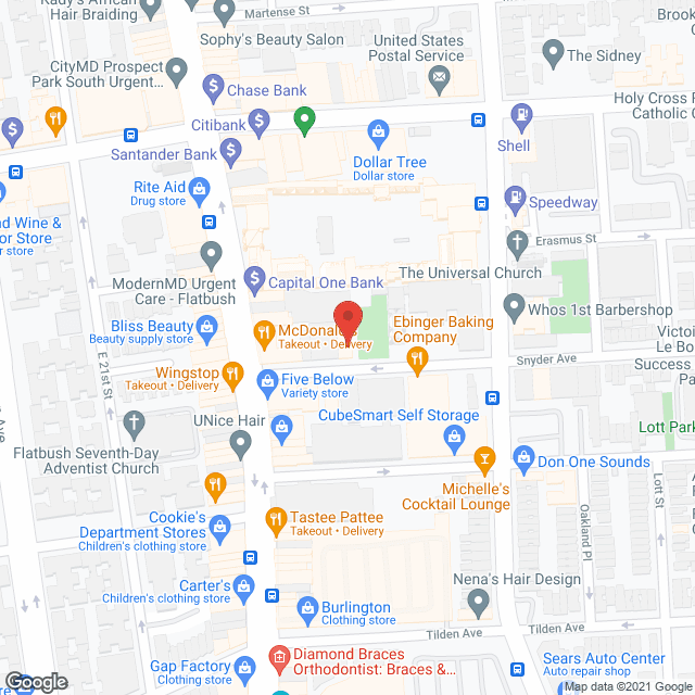 Hand in Hand Social Adult Day Care in google map