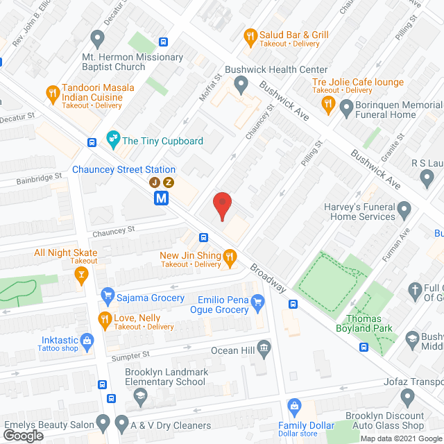 Siesta Social Adult Day Care in google map