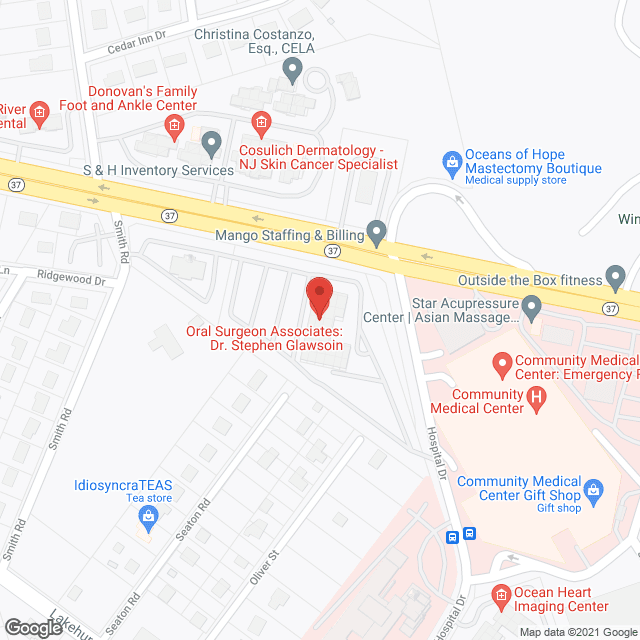 Memory and Aging Center in google map