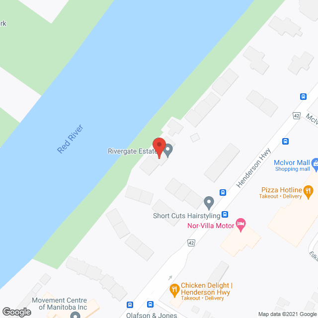 Rivergate Estates in google map