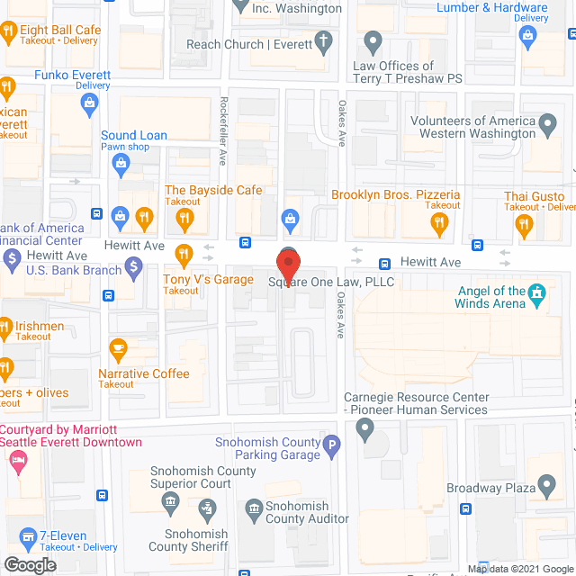 Synergy HomeCare - Everett in google map