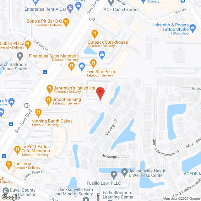 Synergy HomeCare of Jacksonville in google map