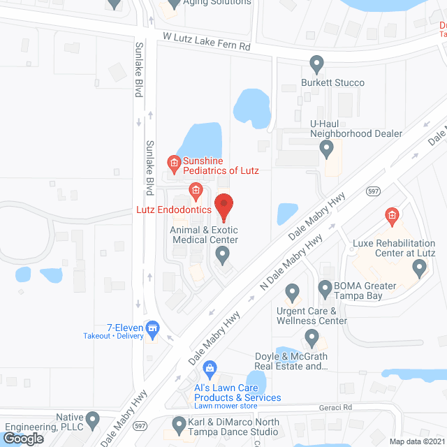 Jaime's Adult Day Center in google map