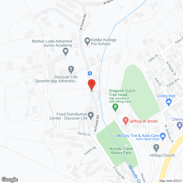 Sonora Community Estates in google map
