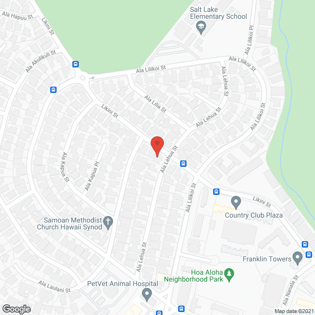 Halelehua Care Home in google map
