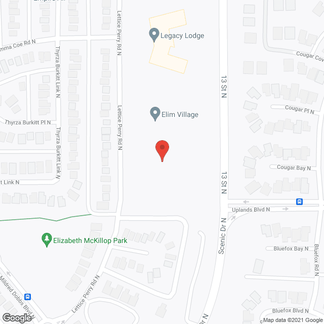Elim Village in google map