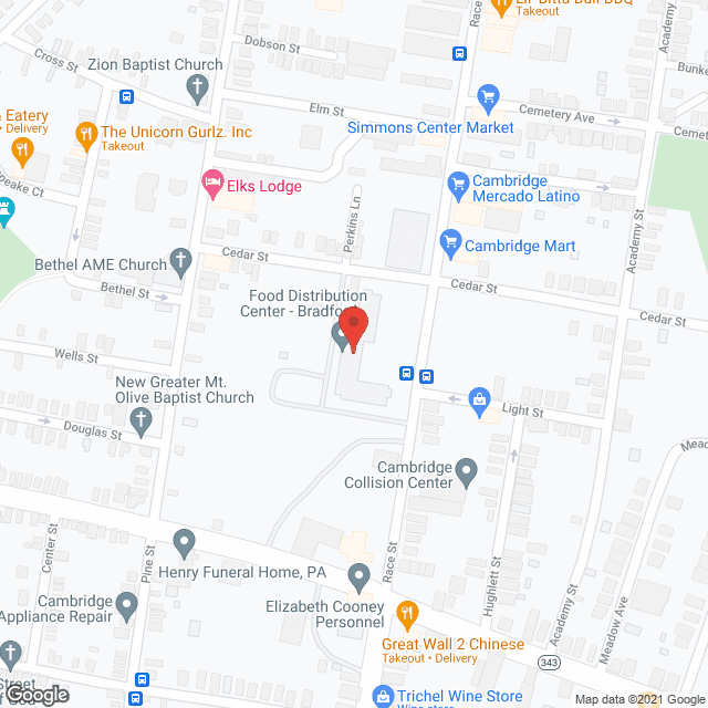 Bradford House Apt. in google map