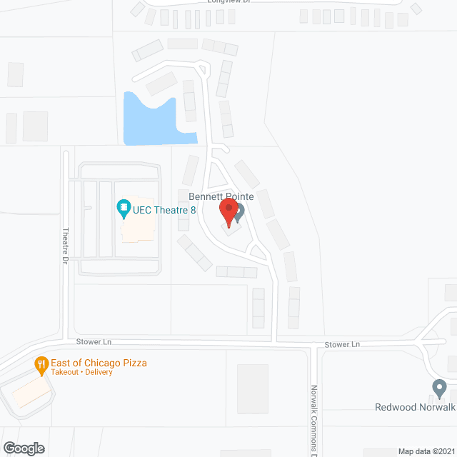 Bennett Pointe in google map