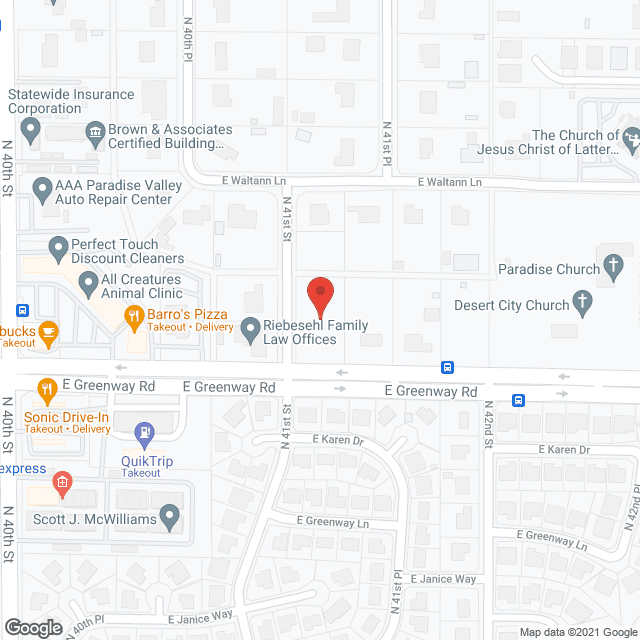 Emerald Bay Senior Living in google map