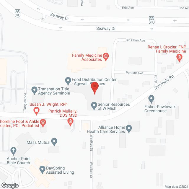 Life Circles in google map