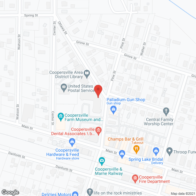 The Depot Senior Apartments in google map