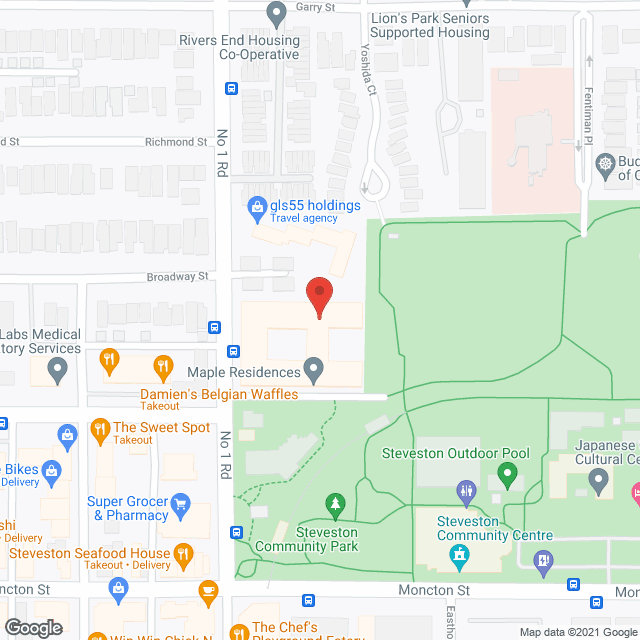 The Maple Residences in google map
