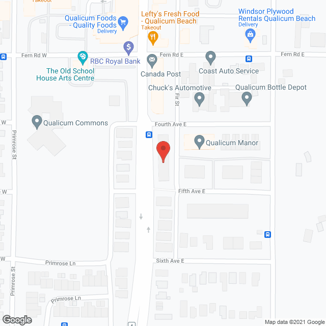 Hawthorne Place in google map