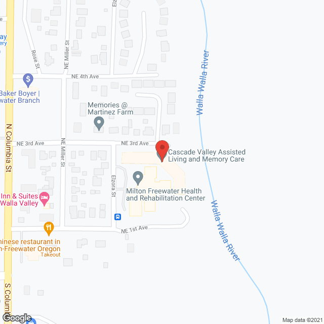 Cascade Valley Memory Care in google map