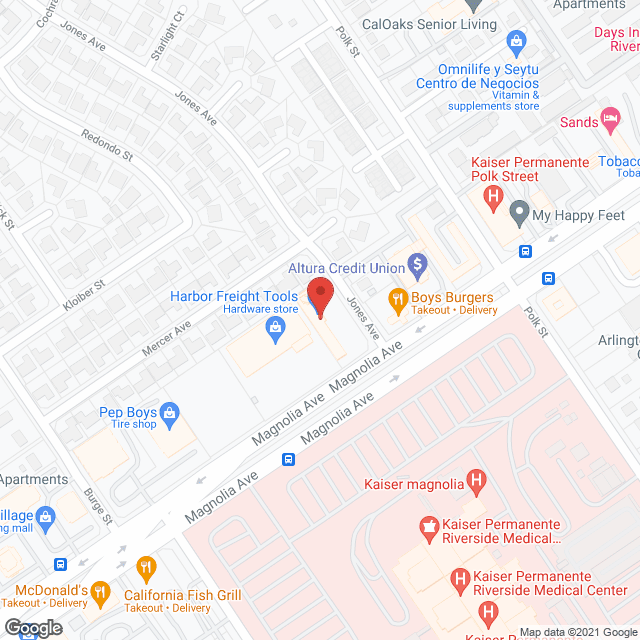 Desire Home Care in google map