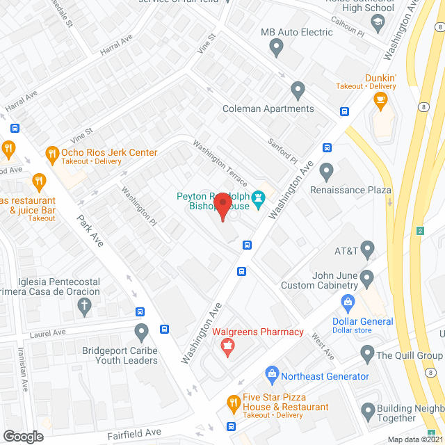 Washington Heights Apartments in google map