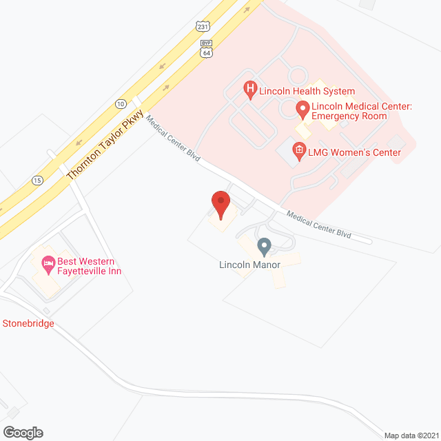 Bailey Manor - Fayetteville in google map