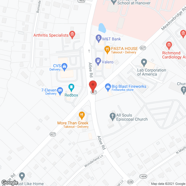 Garrison Manor in google map