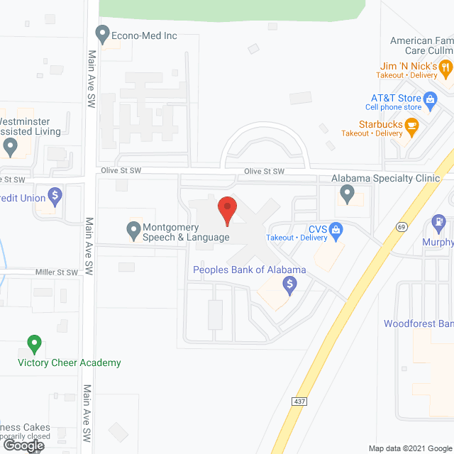 The Sanctuary at Woodland in google map