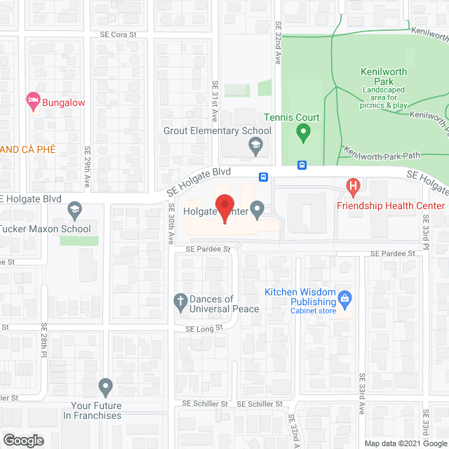 Friendship Health Center in google map
