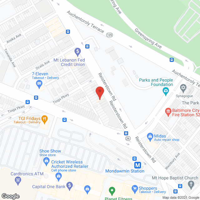 New Horizons ALF in google map
