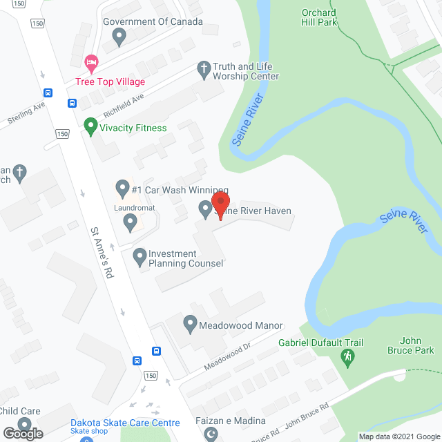 Seine River Haven in google map