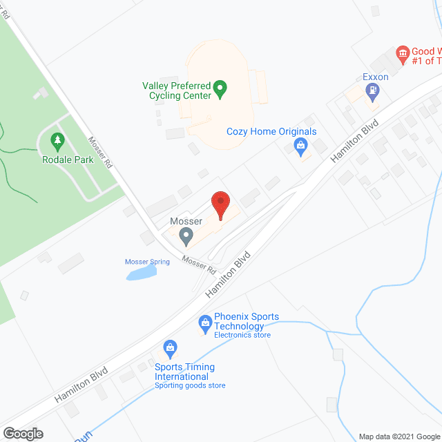 Mosser Rehab & Nursing Home in google map