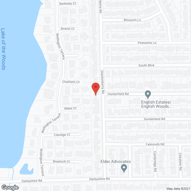 Sutton Homes Glastonberry (Maitland, FL) in google map