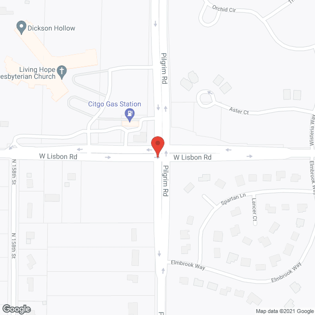 Dickson Hollow in google map