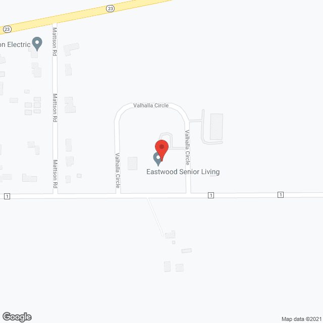 Eastwood Senior Living in google map