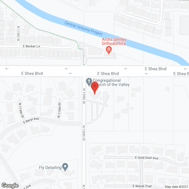 Congregational Church of the Valley in google map