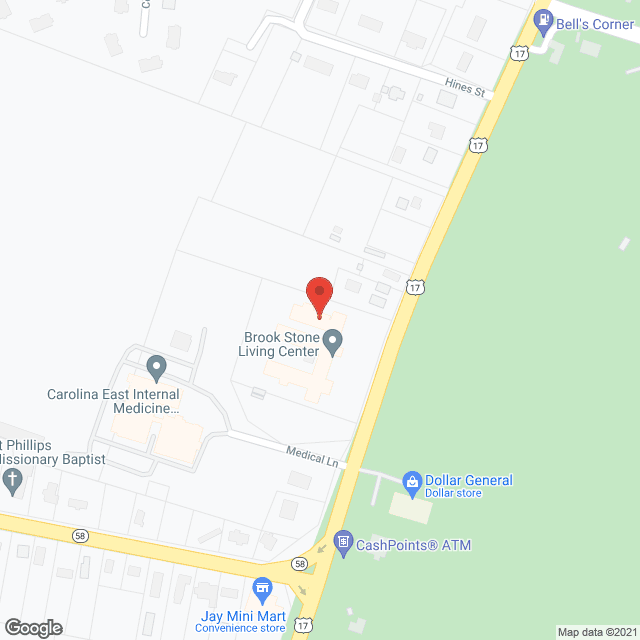 Brook Stone Living Center in google map