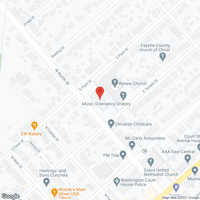 Washington School Apartments in google map