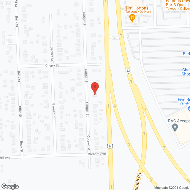 Paramount Care in google map