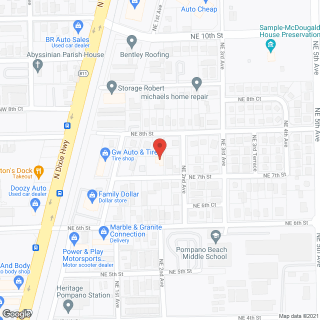 MM ASSISTED LIVING FACILITY in google map