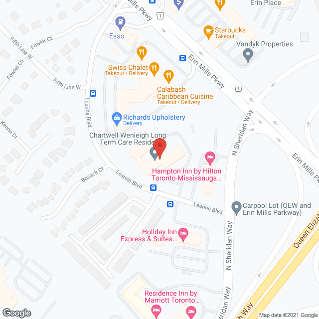 Chartwell Wenleigh Long Term Care Residence in google map