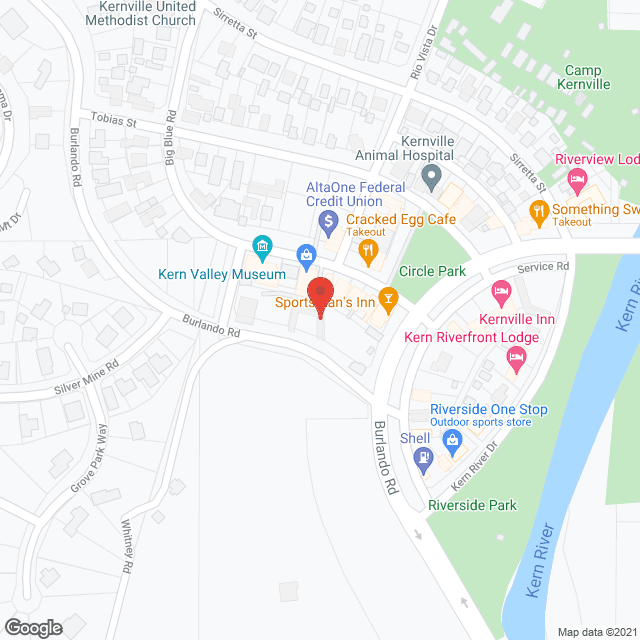 Kern Village in google map