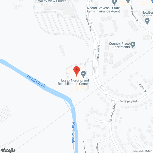 Essex Nursing and Rehabilitation Center in google map