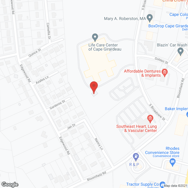 Life Care Center of Cape Girardeau in google map