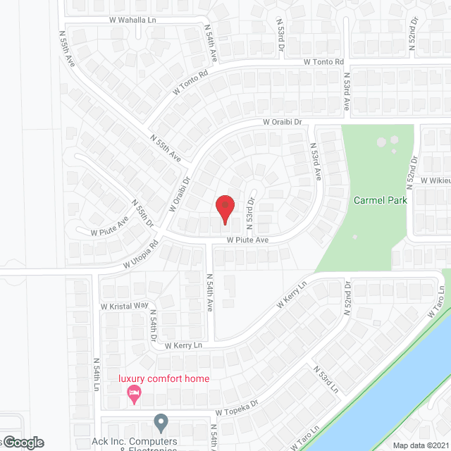 Angels Assisted Living LLC in google map