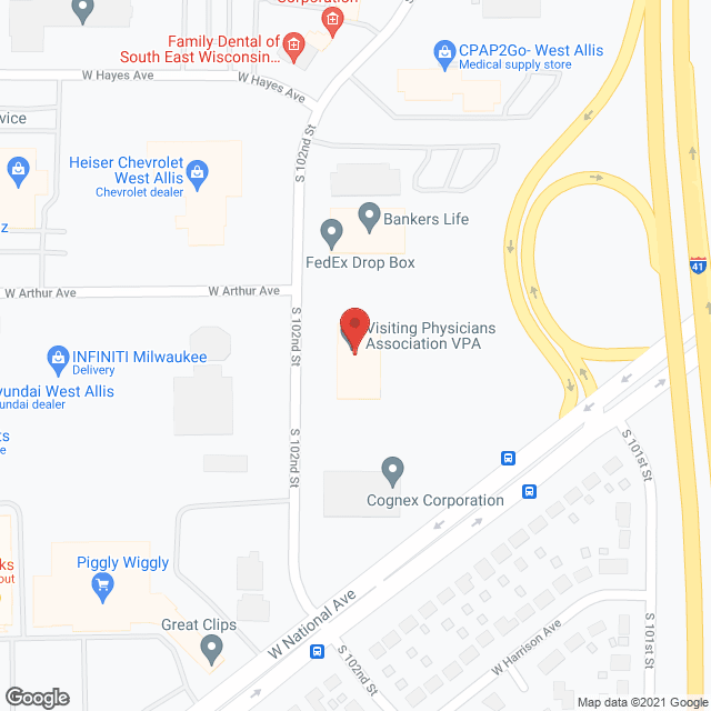 Compassionate Care Hospice in google map