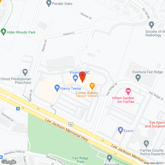TheKey Fairfax in google map