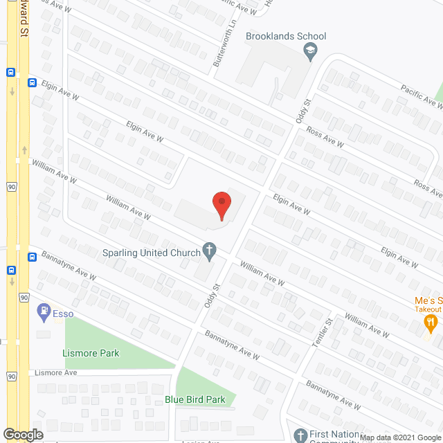 Westlands Housing CO-OP in google map