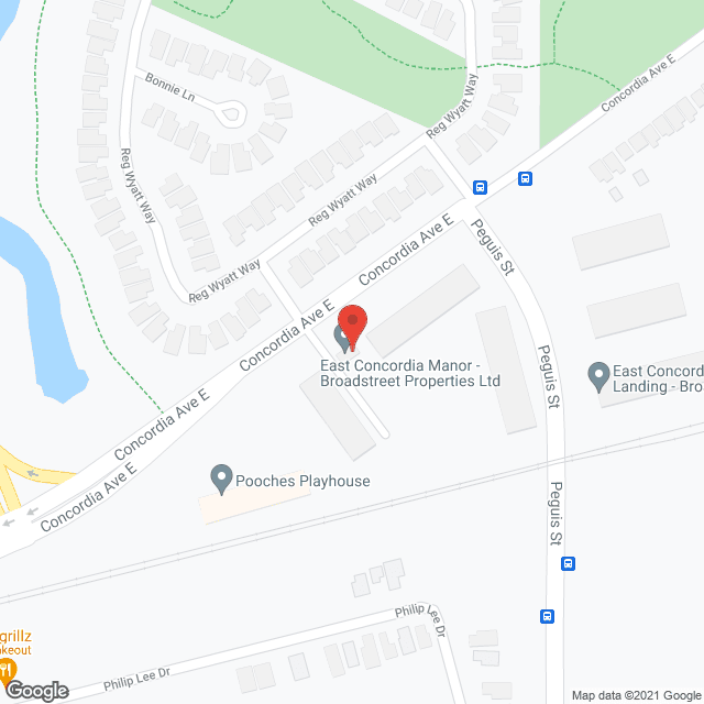 East Concordia Manor in google map