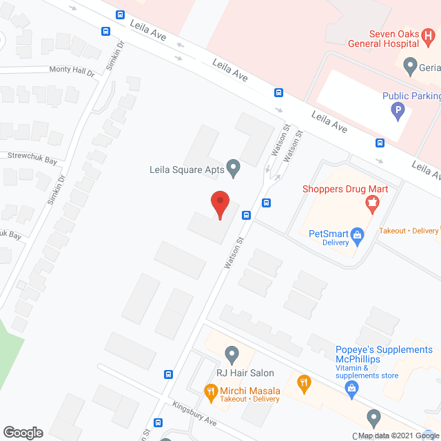 Leila Square in google map