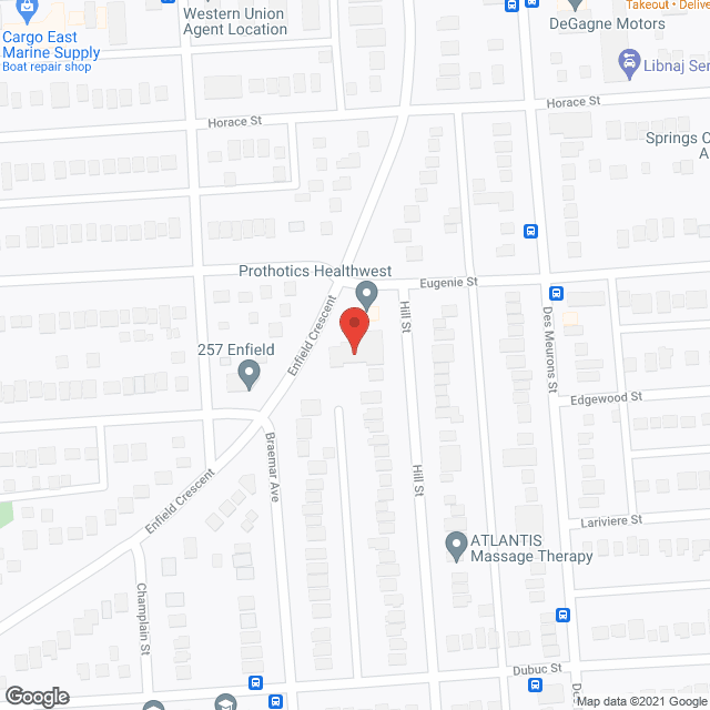 Holy Cross Manor in google map
